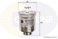 COMLINE EFF251D - Filtro combustible