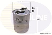 COMLINE EFF253 - Filtro combustible