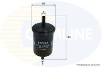 COMLINE EFF291 - Altura [mm]: 140<br>Diámetro exterior [mm]: 55<br>Tipo de envase: caja<br>Tipo de filtro: Filtro de tubería<br>Ø entrada [mm]: 8<br>Ø salida [mm]: 8<br>long. de embalaje [cm]: 8,6<br>Ancho de embalaje [cm]: 8,6<br>h embalaje [cm]: 12,8<br>