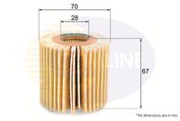 COMLINE EOF245 - Filtro de aceite