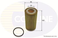 COMLINE EOF298 - Diámetro [mm]: 31<br>Longitud [mm]: 64<br>Altura [mm]: 123<br>Tipo de filtro: Cartucho filtrante<br>