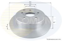 COMLINE ADC01135 - Disco de freno