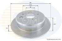 COMLINE ADC01157 - Disco de freno