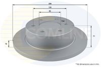 COMLINE ADC1639 - Disco de freno - Comline