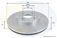 COMLINE ADC1220V - Disco de freno