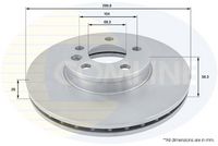 COMLINE ADC1430V - Disco de freno - Comline