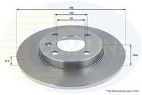 COMLINE ADC1403 - Disco de freno