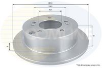 COMLINE ADC1066 - Disco de freno - Comline