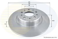 COMLINE ADC1831 - Disco de freno - Comline