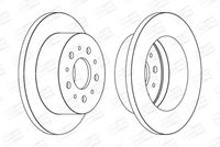 CHAMPION 562526CH - Disco de freno