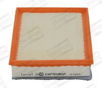 CHAMPION CAF101063P - Longitud [mm]: 231<br>Ancho [mm]: 204<br>Altura [mm]: 72<br>Tipo de filtro: Cartucho filtrante<br>