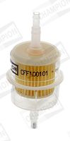 CHAMPION CFF100101 - Tipo de filtro: Filtro de tubería<br>Longitud [mm]: 97<br>Diámetro exterior [mm]: 49<br>Diámetro 1/Diámetro 2 [mm]: IN/OUT: 8<br>