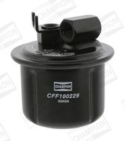 CHAMPION CFF100229 - Rosca interior [mm]: IN: M14 x 1,5     OU<br>Diámetro exterior [mm]: 86<br>Tipo de filtro: Filtro enroscable<br>Altura [mm]: 97<br>