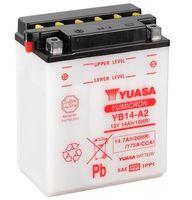 YUASA YB14-A2 - Batería de arranque