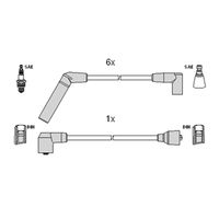 EFI AUTOMOTIVE 7126 - Juego de cables de encendido - EFI - BOUGICORD