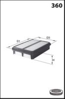 LUCAS LFAF618 - Tipo de filtro: Filtro de recirculación aire<br>Forma: rectangular<br>Longitud [mm]: 248<br>Ancho [mm]: 146<br>Altura [mm]: 56<br>