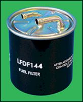 LUCAS LFDF144 - Tipo de filtro: con sensor de agua<br>Tipo de combustible: Gasóleo<br>Tipo de filtro: con conexión para sensor de agua<br>Diámetro exterior [mm]: 92<br>Ø entrada [mm]: 10<br>Ø salida [mm]: 8<br>Altura [mm]: 127<br>