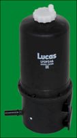 LUCAS LFDF246 - Tipo de filtro: Filtro de tubería<br>Tipo de combustible: Gasóleo<br>Altura [mm]: 222<br>Diámetro exterior [mm]: 98<br>Ø entrada [mm]: 10<br>Ø salida [mm]: 10<br>