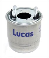 LUCAS LFDF273 - Tipo de filtro: con calefacción del filtro<br>Tipo de combustible: Gasóleo<br>Diámetro exterior [mm]: 92<br>Ø entrada [mm]: 8<br>Ø salida [mm]: 10<br>Altura [mm]: 125<br>para OE N°: 6510901652<br>