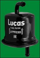 LUCAS LFPF030 - Tipo de filtro: Filtro de tubería<br>Longitud [mm]: 100<br>Diámetro exterior [mm]: 70<br>Diámetro 1/Diámetro 2 [mm]: IN/OUT: 8<br>