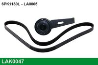 LUCAS 6PK1130L - Correa trapecial poli V