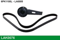 LUCAS 6PK1105L - Correa trapecial poli V