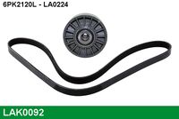 LUCAS 6PK2100L - Correa trapecial poli V