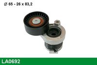 KAMOKA R0630 - Unidades accionadas: Alternador<br>Superficie: liso<br>Diámetro exterior [mm]: 65<br>Ancho [mm]: 25<br>