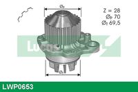 DOLZ C121 - Bomba de agua, refrigeración del motor