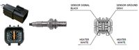 LUCAS LEB5516 - Sistema de escape: delante del catalizador<br>Peso [kg]: 0,108<br>Longitud de cable [mm]: 375<br>Número de enchufes de contacto: 4<br>Color de carcasa: gris<br>Forma del enchufe: rectangular<br>Sonda lambda: Sensor de paso<br>peso neto [kg]: 0,084<br>