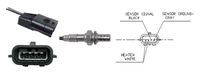 LUCAS LEB5575 - Sonda lambda: Sonda de regulación<br>Lado de montaje: delante del catalizador<br>Cantidad: 1<br>Sonda lambda: Sonda de diagnosis<br>Lado de montaje: después de catalizador<br>Cantidad: 1<br>Longitud de cable [mm]: 435<br>Sonda lambda: Sonda plana<br>Sonda lambda: térmico<br>