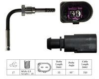 LUCAS LGS6039 - Sensor, temp. gas escape