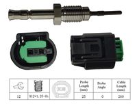 LUCAS LGS6050 - Sensor, temp. gas escape