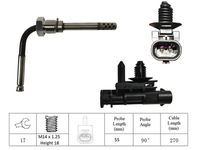 LUCAS LGS6057 - Sensor, temp. gas escape