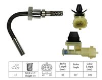 LUCAS LGS6091 - Sensor, temp. gas escape