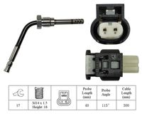 LUCAS LGS7194 - Sensor, temp. gas escape