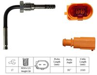 LUCAS LGS7221 - Sensor, temp. gas escape