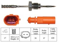 LUCAS LGS7277 - Sensor, temp. gas escape