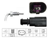 LUCAS LGS7291 - Sensor, temp. gas escape