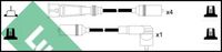 LUCAS LUC5046 - Longitud de cable [mm]: 515<br>Cantidad: 5<br>Cable de encendido: Versión de conexión SAE<br>Cable de encendido: Versión de conexión M4<br>Cable de encendido: Cable resistivo<br>Bobina de encendido: Versión de conexión M4<br>Distribuidor/rotor de encendido: Versión de conexión M4<br>Longitud 1 [mm]: 320<br>Artículo complementario / información complementaria 2: con adaptador<br>para diámetro de conducto [mm]: 7<br>peso neto [kg]: 0,364<br>