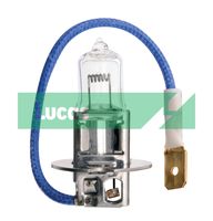 LUCAS LLB453 - Variante de equipamiento: SR<br>Función de las luces: Faro adicional de luces de carretera<br>Tensión [V]: 12<br>Potencia nominal [W]: 55<br>Tipo de lámpara: H3<br>Modelo de zócalo, bombilla incandescente: PK22s<br>Cantidad: 1<br>Tipo de envase: caja<br>Versión: Brighter +150<br>