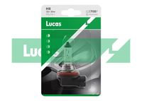 LUCAS LLB708P - año modelo desde: 2008<br>Tensión [V]: 12<br>Potencia nominal [W]: 35<br>Tipo de lámpara: H8<br>Tipo de luces: Halógena<br>Cantidad: 1<br>Versión: Single Box<br>Versión: Standard<br>Modelo de zócalo, bombilla incandescente: PGJY19-1<br>Modelo de zócalo, bombilla incandescente: PGJ19-1<br>