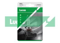 LUCAS LLB9005P - Tipo de luces: Faro de proyección<br>Tensión [V]: 12<br>Potencia nominal [W]: 60<br>Tipo de lámpara: HB3<br>Cantidad: 1<br>Versión: Single Box<br>Versión: Standard<br>Modelo de zócalo, bombilla incandescente: P20d<br>