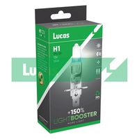 LUCAS LLX448XLPX2 - Tensión [V]: 12<br>Potencia nominal [W]: 55<br>Tipo de lámpara: H1<br>Cantidad: 2<br>Versión: Twin Retail<br>Especificación: Upgrade Xenon + 150%<br>Modelo de zócalo, bombilla incandescente: P14.5s<br>