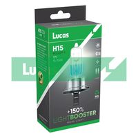 LUCAS LLB715 - Equipamiento de vehículo: para vehículos sin luz diurna de carretera (LED)<br>año modelo desde: 2014<br>Tensión [V]: 12<br>Potencia nominal [W]: 21/5<br>Tipo de lámpara: W21/5W<br>Cantidad: 1<br>Versión: Single Box<br>Versión: Standard<br>Modelo de zócalo, bombilla incandescente: W3x16d<br>Modelo de zócalo, bombilla incandescente: W3x16q<br>