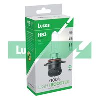 LUCAS LLX9005XLPX2 - Tipo de luces: Faro de proyección<br>Tensión [V]: 12<br>Potencia nominal [W]: 60<br>Tipo de lámpara: HB3<br>Cantidad: 2<br>Versión: Twin Clam<br>Especificación: Blue Lightning<br>Especificación: Upgrade<br>Modelo de zócalo, bombilla incandescente: P20d<br>