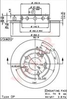 VILLAR 6280426 - Lado de montaje: Eje trasero<br>Tipo de disco de frenos: macizo<br>Diámetro exterior [mm]: 258<br>Espesor de disco de frenos [mm]: 9<br>Diámetro de centrado [mm]: 67<br>Altura [mm]: 55,3<br>Espesor mínimo [mm]: 7,3<br>Llanta, nº de taladros: 5<br>Cantidad de agujeros de fijación: 1<br>Cantidad taladros 1: 1<br>Peso [kg]: 6,69<br>