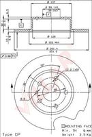 VILLAR 6281733 - Lado de montaje: Eje delantero<br>Altura [mm]: 44<br>Peso [kg]: 12,832<br>Tipo de disco de frenos: ventilación interna<br>Espesor de disco de frenos [mm]: 22<br>Espesor mínimo [mm]: 20,2<br>Diámetro exterior [mm]: 284<br>Número de orificios: 5<br>Diámetro de centrado [mm]: 59<br>Par apriete [Nm]: 98<br>Artículo complementario / información complementaria 2: con tornillos<br>