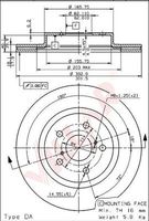 VILLAR 6281594 - Disco de freno