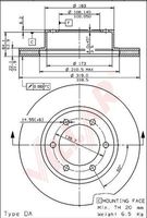 VILLAR 6281601 - Disco de freno